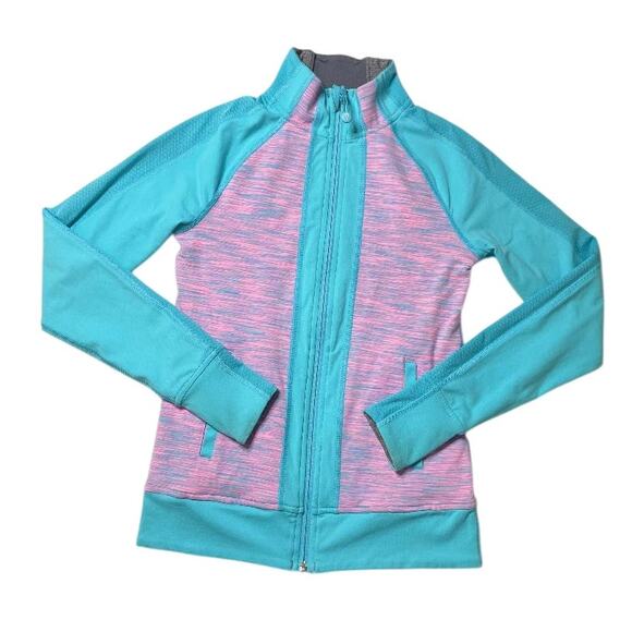 Ivivva by Lululemon Reversible Jacket in Pink/Blue/Gray Size 10 - Picture 7 of 12